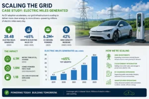 Scaling the Grid - Case study of electric miles